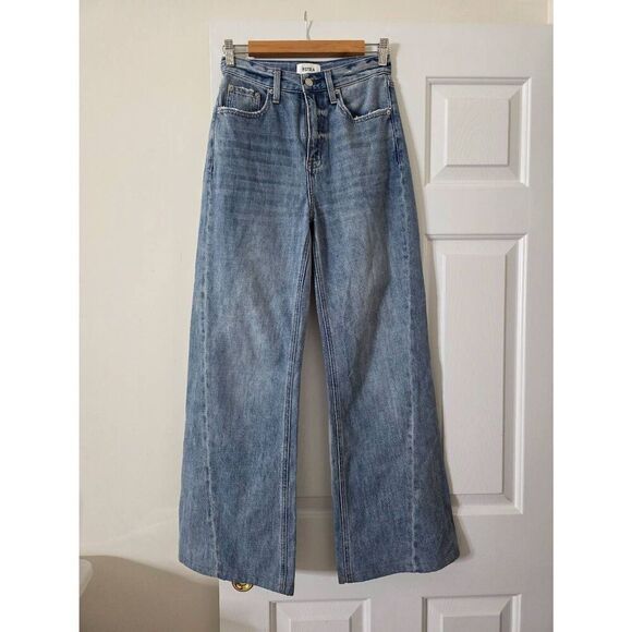 PISTOLA Ruby High Rise Palazzo Pant in Othello 24 $178 - Picture 2 of 9